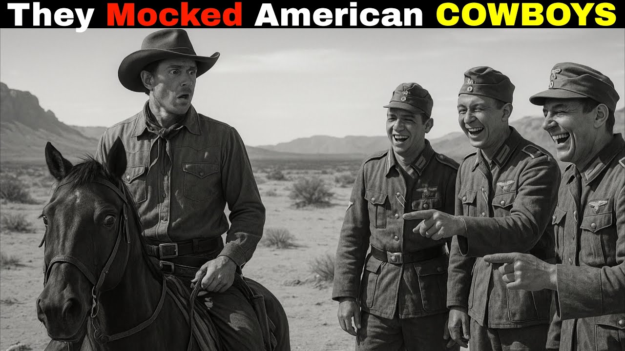 German POWs Laughed At American Cowboys Until They Saw Their Guns