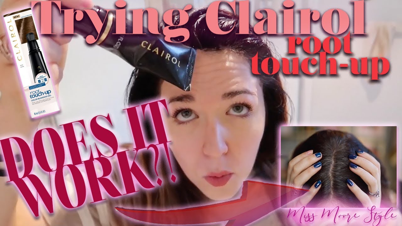 COVERING GREY HAIR: CLAIROL ROOT TOUCH UP BLENDING GEL REVIEW | DID IT WORK?