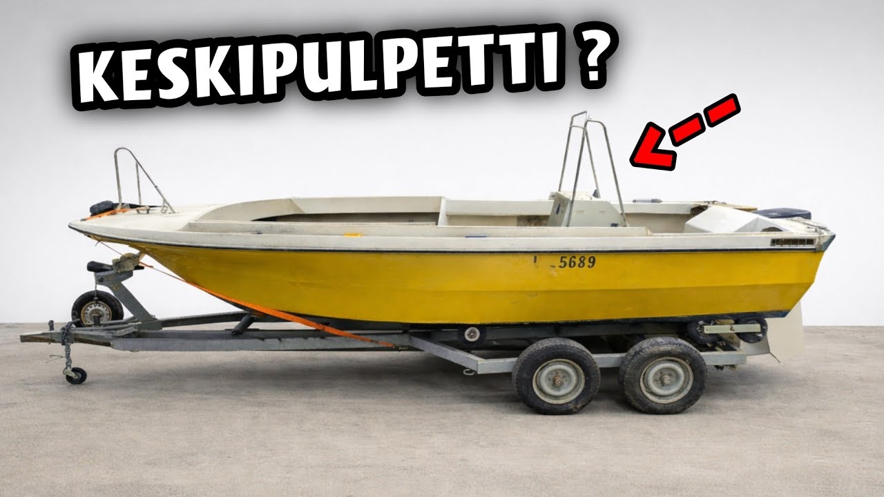 Ohjauspulpetin Asennus Veneeseen - Uusi Kipparin-Penkki !