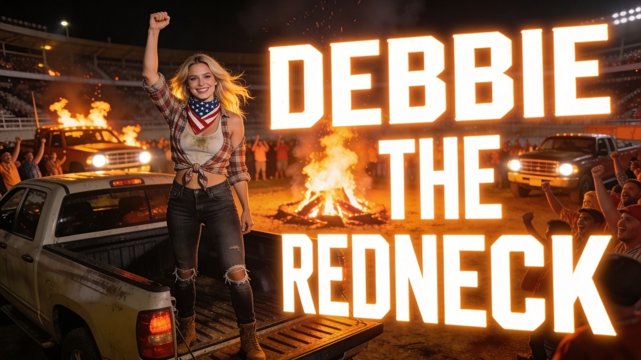 SHE CAN DO IT ALL! 🦌 Debbie The Redneck Anthem (Official Music Video) 👗🔥🇺🇸