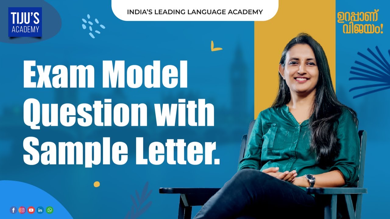 OET Writing | Exam Model Question with Sample Letter | Tiju's Academy
