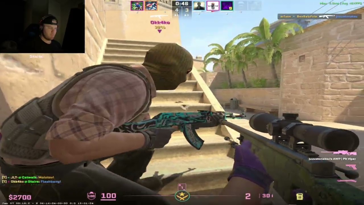 Jeg burde ALDRI vunnet denne FACEIT-matchen! Top Fragger!