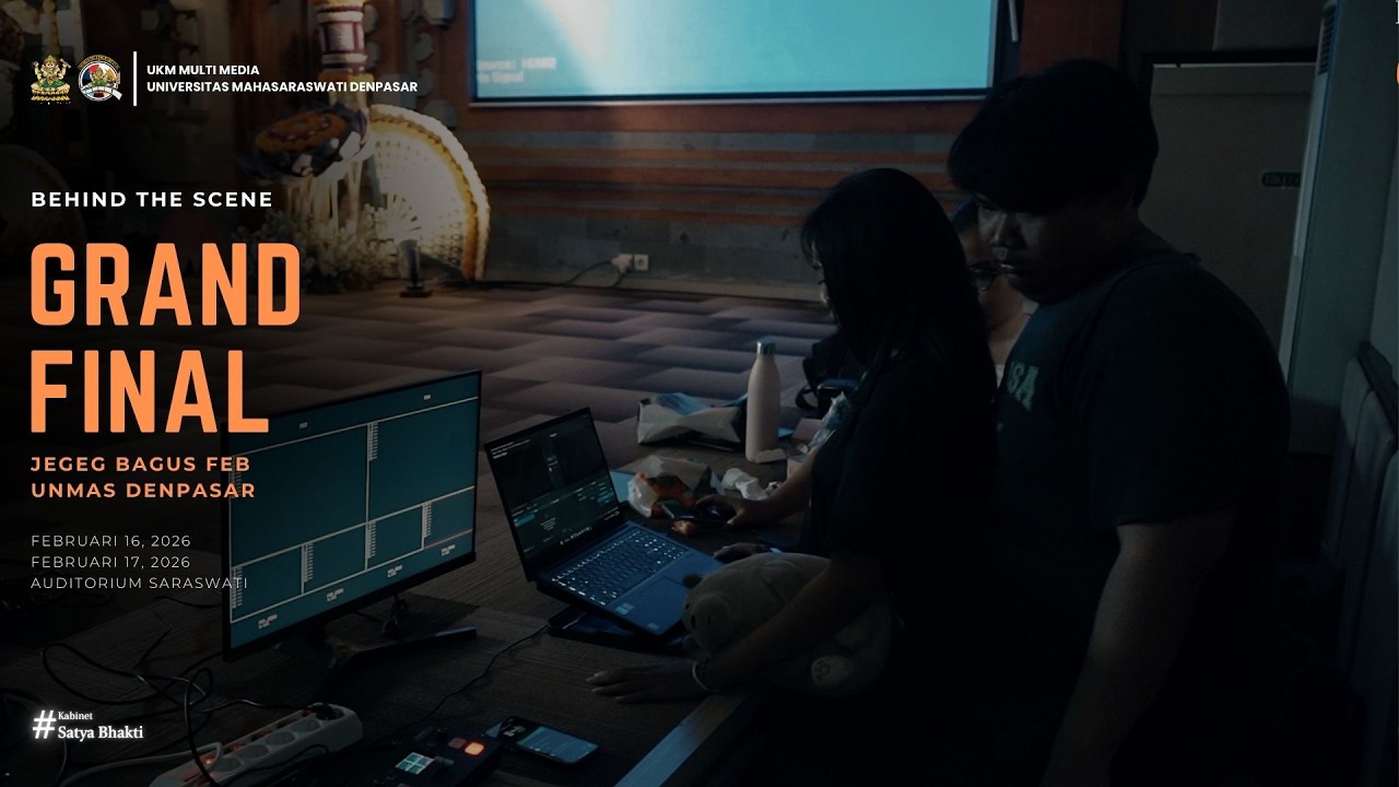 BEHIND THE SCENE GRAND FINAL JEBAG FEB UNMAS DENPASAR | DELEGASI STREAMING #1