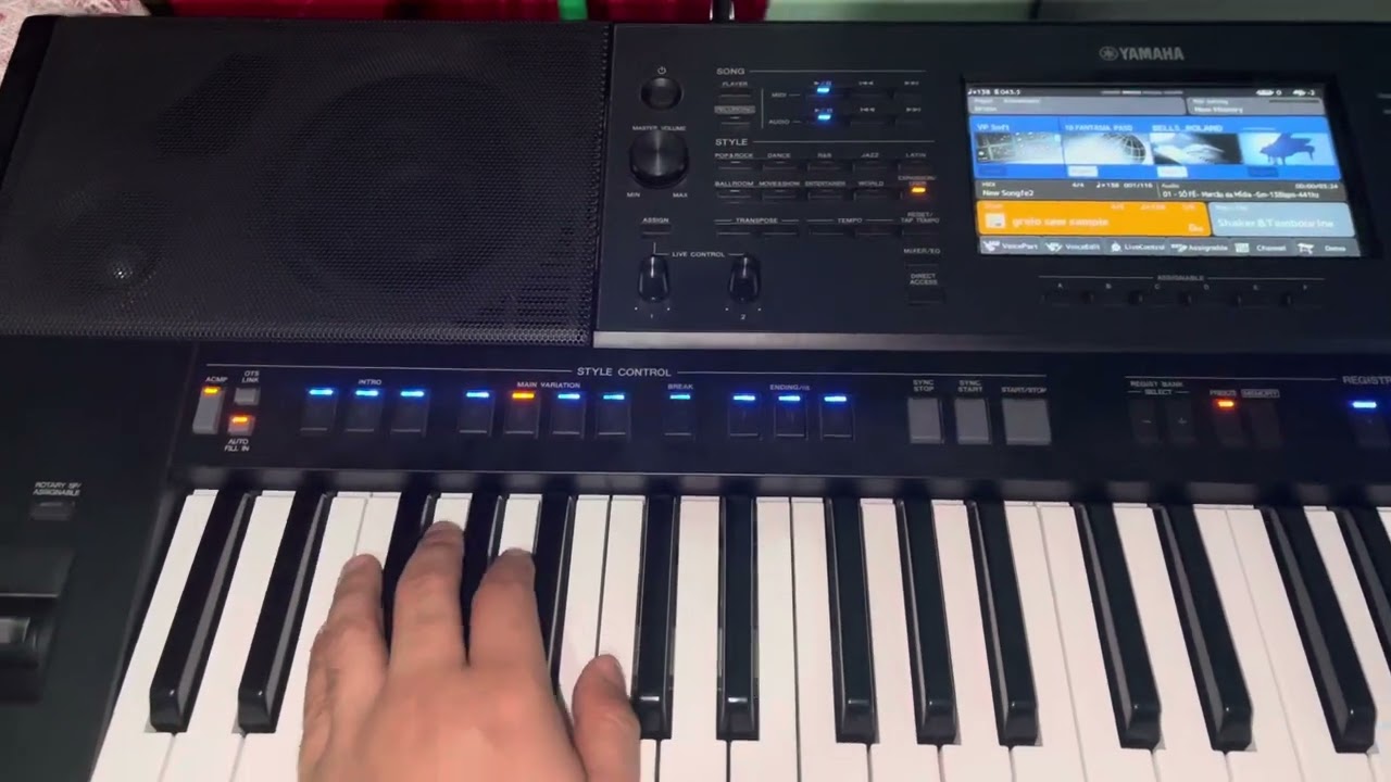 Ritmo  o grelo da seresta sem Sampler para teclado yamaha