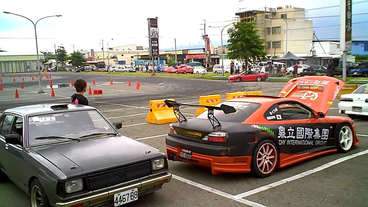 Parking Lot Drifting in Taiwan