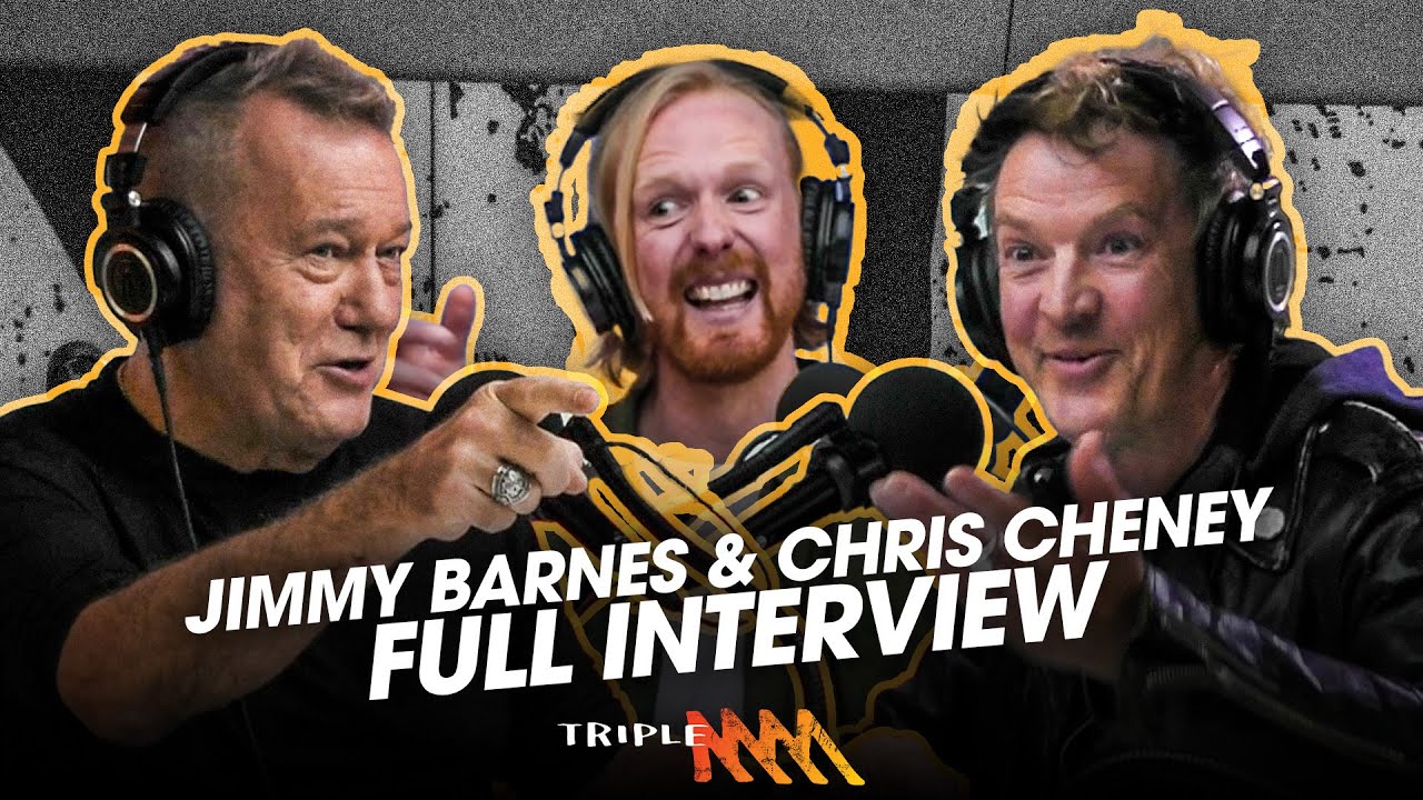 Jimmy Barnes & Chris Cheney Talk 'The Barnestormers' | FULL INTERVIEW | Triple M Homegrown