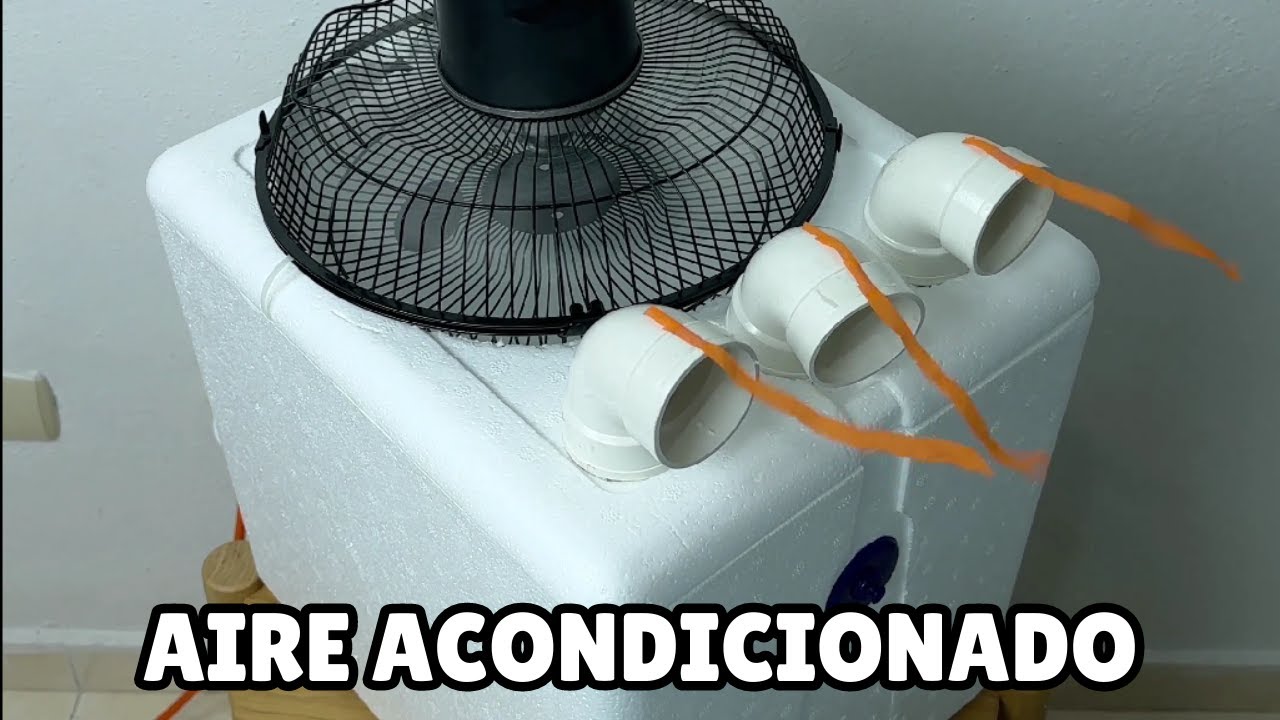 Como hacer un aire acondicionado casero
