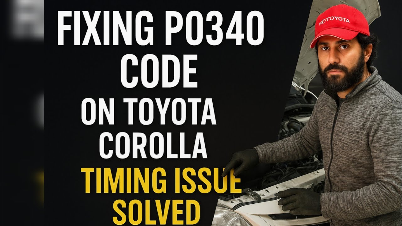 &ldquo;Fixing P0340 Code on Toyota Corolla | Timing Issue Solved&rdquo;