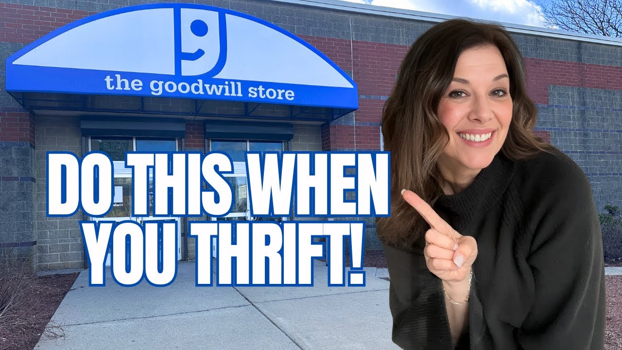 Doing this makes such a difference! ThredUp Haul & Goodwill THRIFT WITH ME