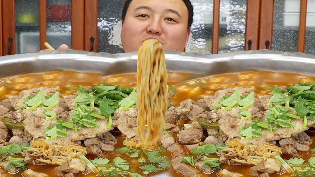 Make ”Mutton Noodles” With 10 Pounds Of Mutton, The Meat Is Soft And Chewy, It's Enjoyable | Mukbang