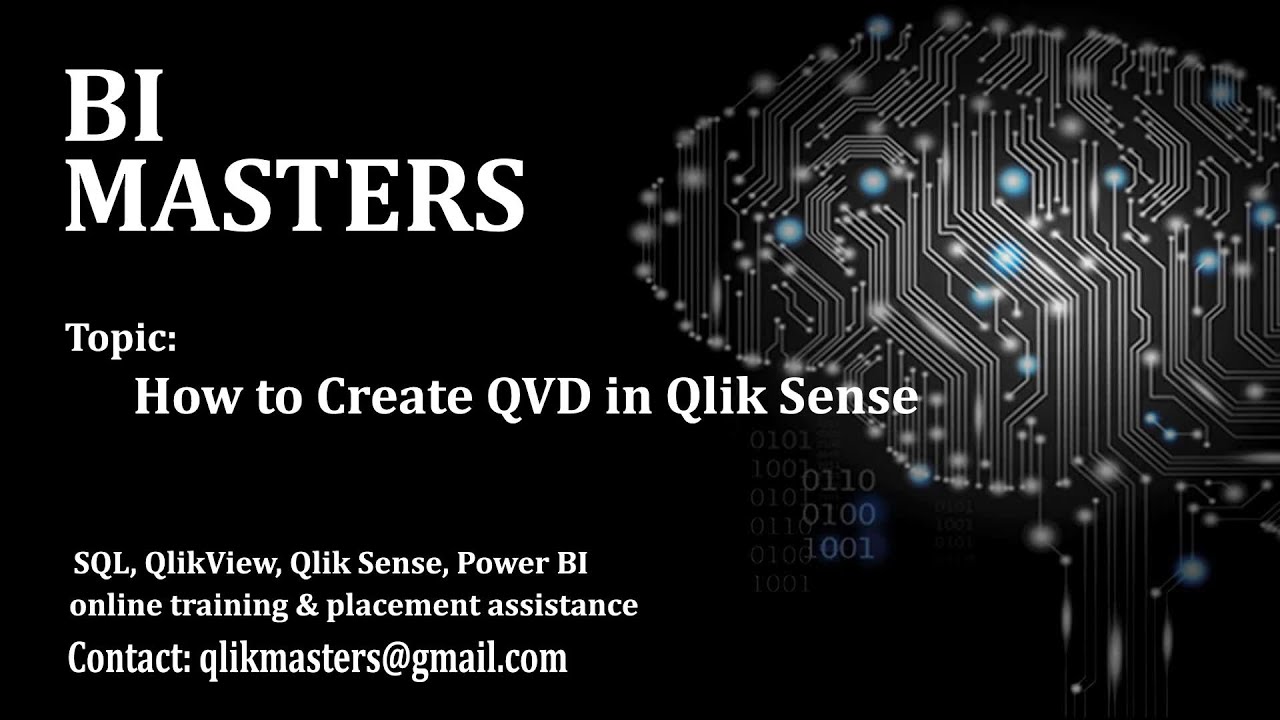 Qlik Sense How to Create QVD
