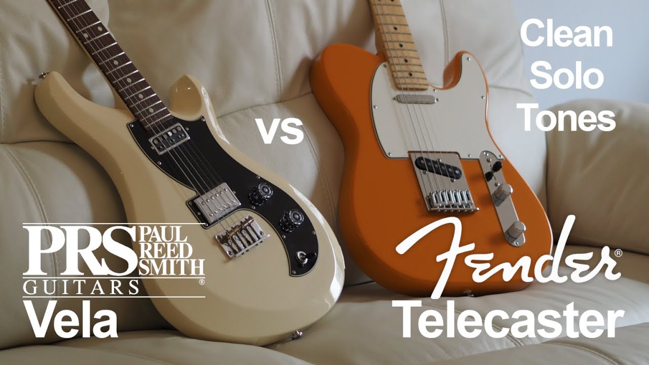 PRS Vela vs Fender Telecaster - Cleanish Solo Tones