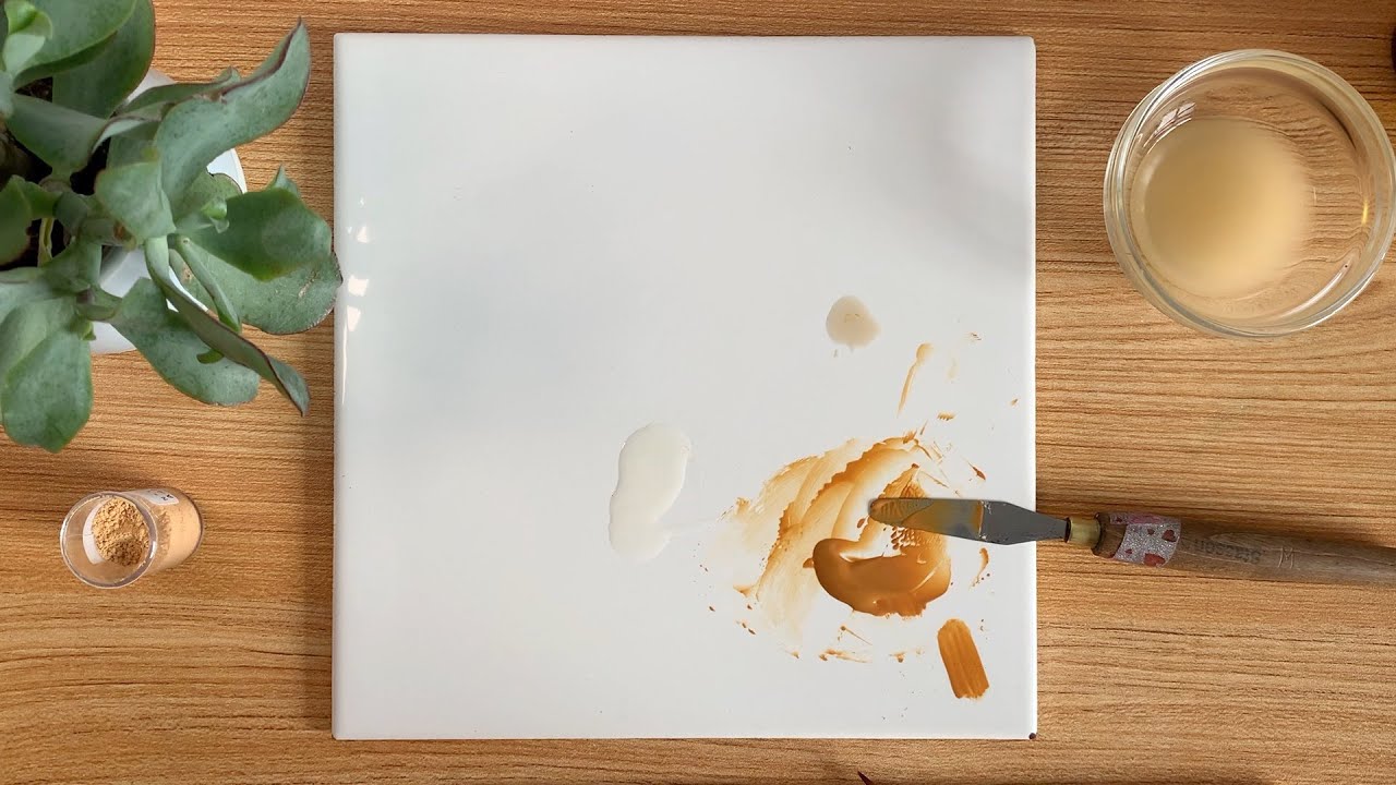 Preparar Pigmento para pintar porcelana 😃