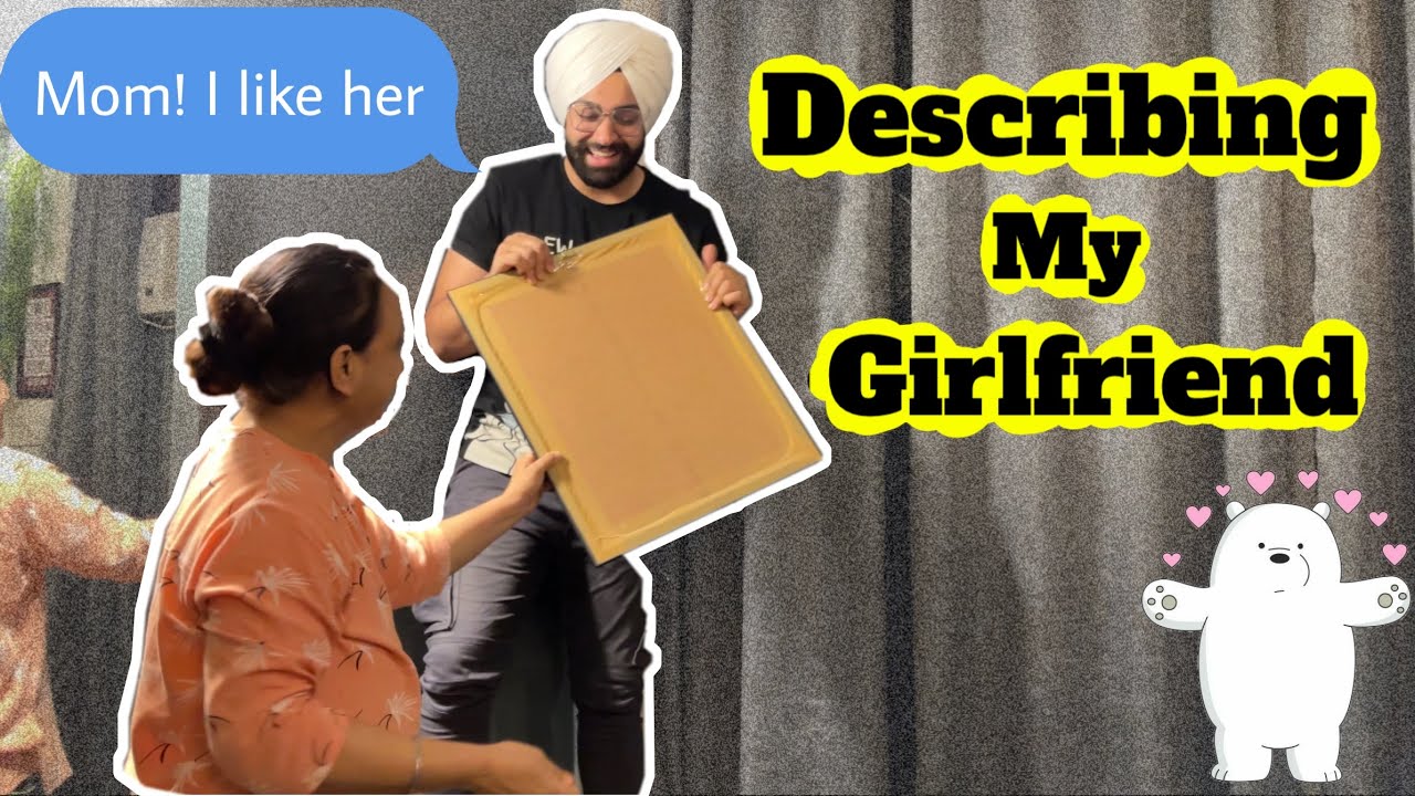 Describing my girlfriend to mom 😂 | Itsmegagan