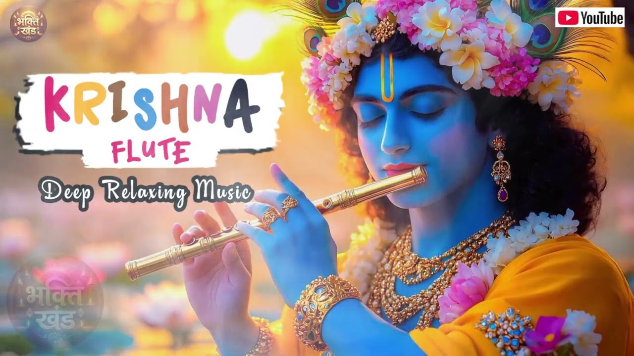 मन की शांति के लिए सुरीली बांसुरी | Divine Sounds of Krishna Flute | Deep Relaxation #music #yt