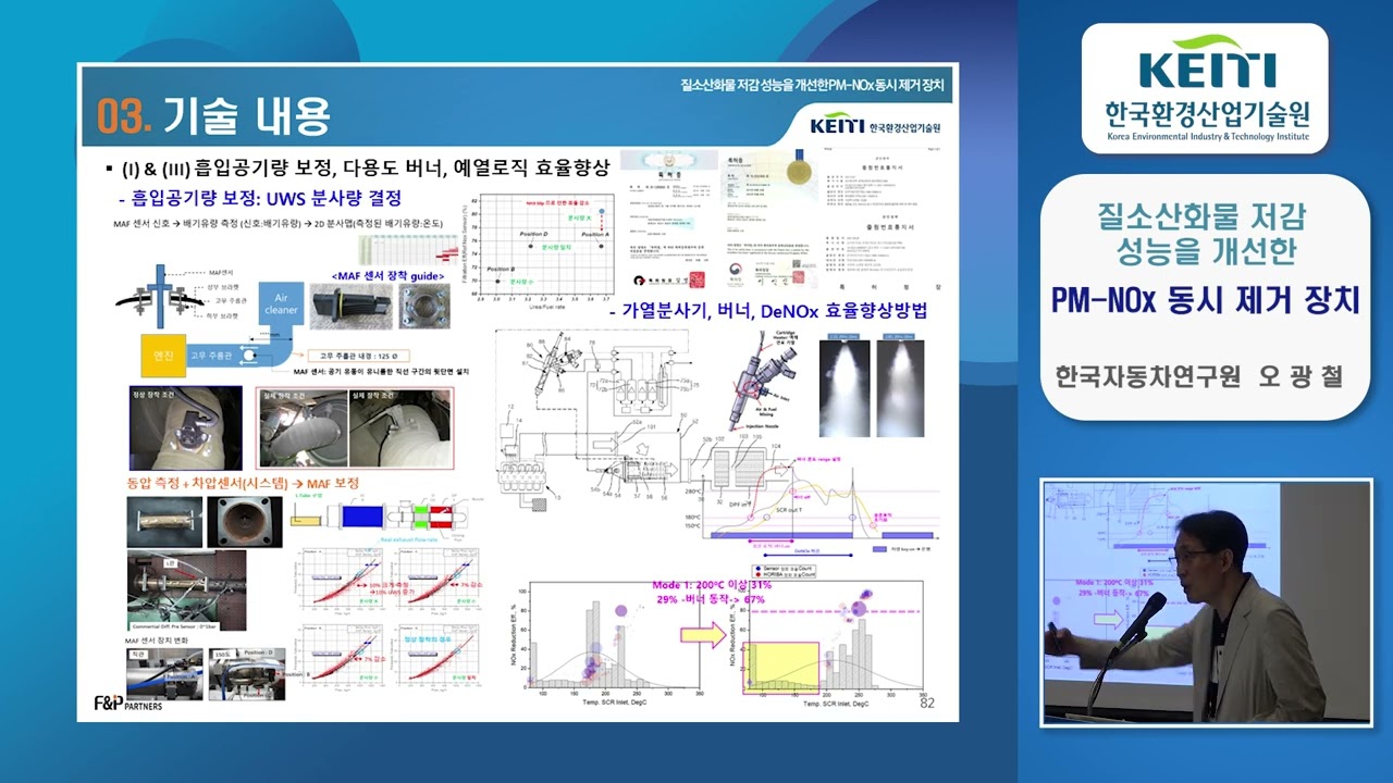 [한국자동차연구원]질소산화물 저감 성능을 개선한 PM-NOx 동시 제거 장치