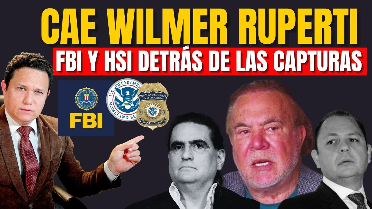 CAE WILMER RUPERTI Y EEUU ESTÁ DETRÁS DE LA CAÍDA DE ENCHUFADOS
