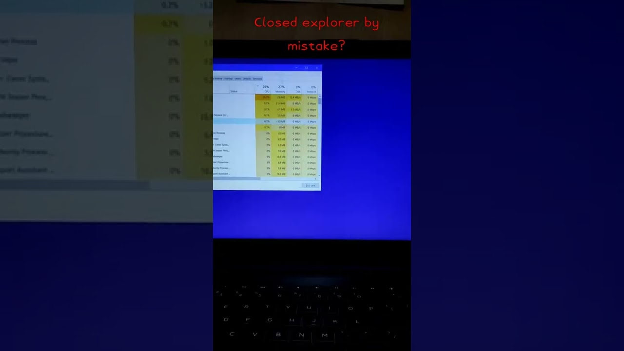 ЧТО ДЕЛАТЬ, ЕСЛИ ВЫ ЗАКРЫЛИ ПРОВОДНИК WINDOWS В ДИСПЕТЧЕРЕ ЗАДАЧ?