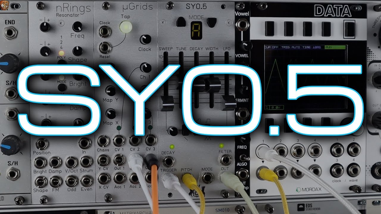 Michigan Synth Works SY0.5 - Pearl Syncussion Clone in Eurorack