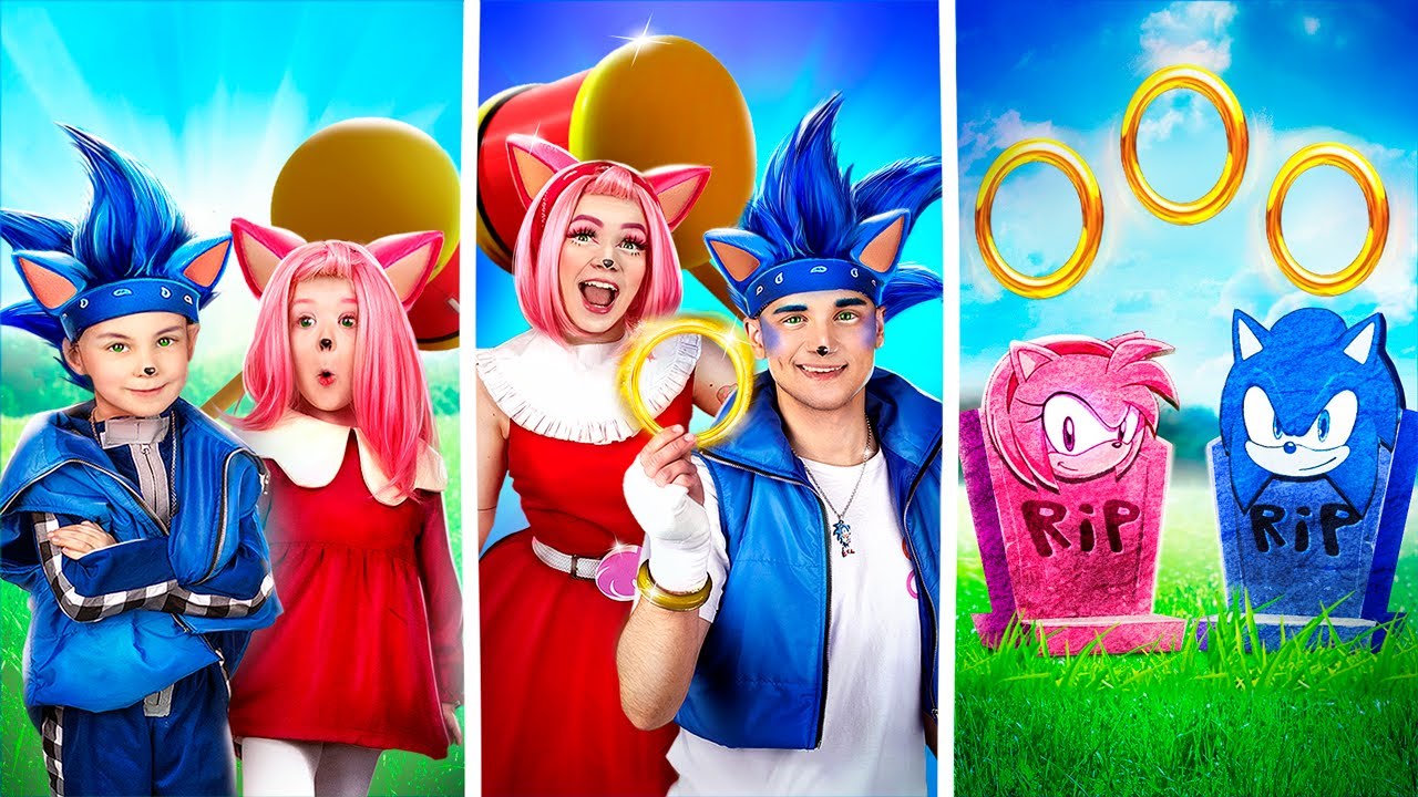 Histoire D'Amour Entre Sonic Le H&eacute;risson Et Amy Rose ! De La Naissance Jusqu'&agrave; La Mort !