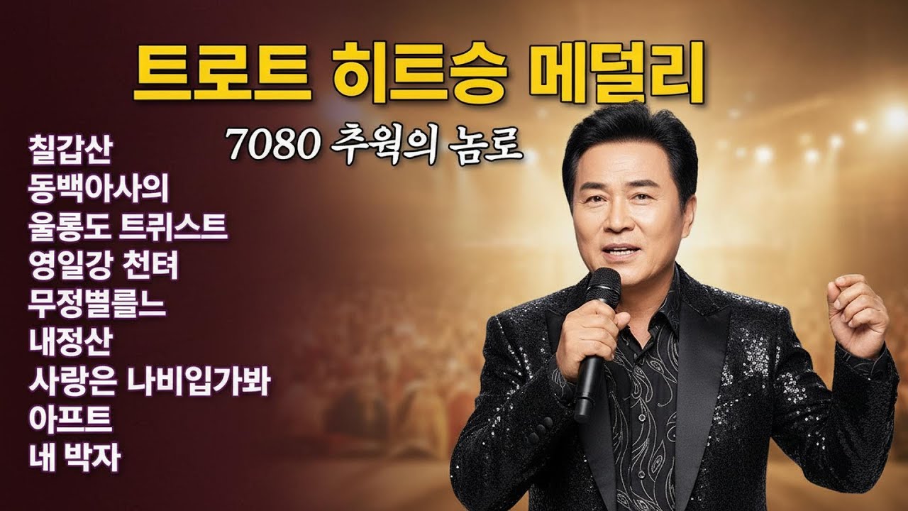 ⏳ 세월이 흘러도 가슴에 남은 잊지 못할 트로트 명곡 20 💖