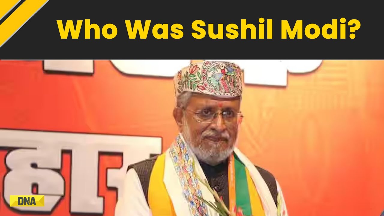 Sushil Modi Death News: Who Was Bihar Deputy CM Sushil Kumar Modi? Know His Political Career