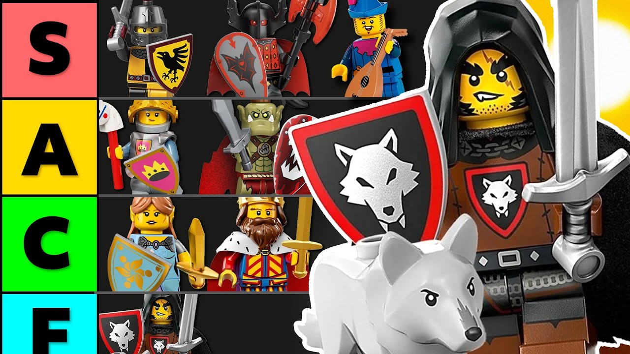 I Ranked Every LEGO Castle Collectible Minifigure from Worst to Best!