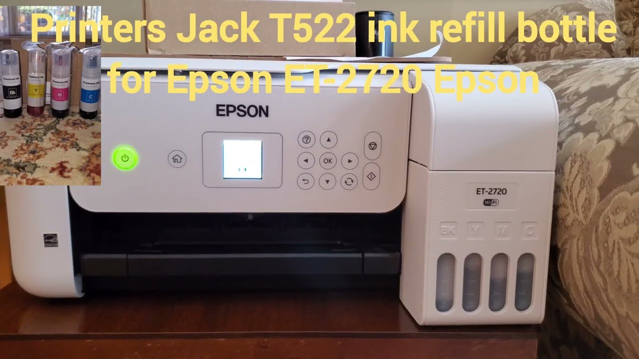 Printers Jack Refill Ink Generic Brand for ET-2720 Epson Printer, Product Review