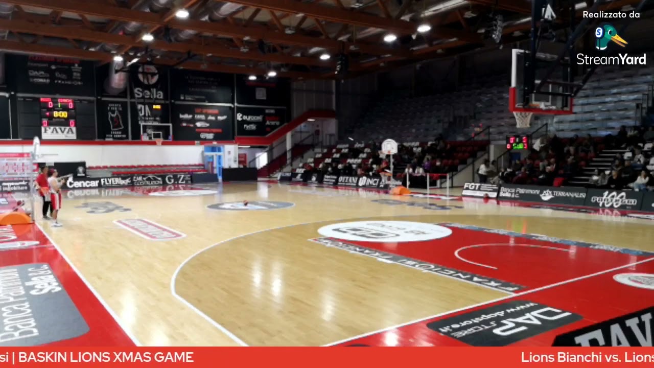 Baskin Lions Xmas Game | amichevole Lions Rossi vs Lions Bianchi | 22-12-24