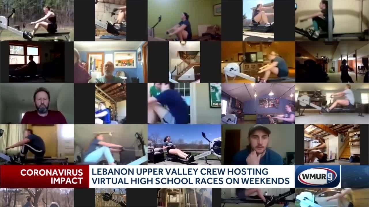 Upper Valley Rowing Foundation hosts virtual high school races on weekends