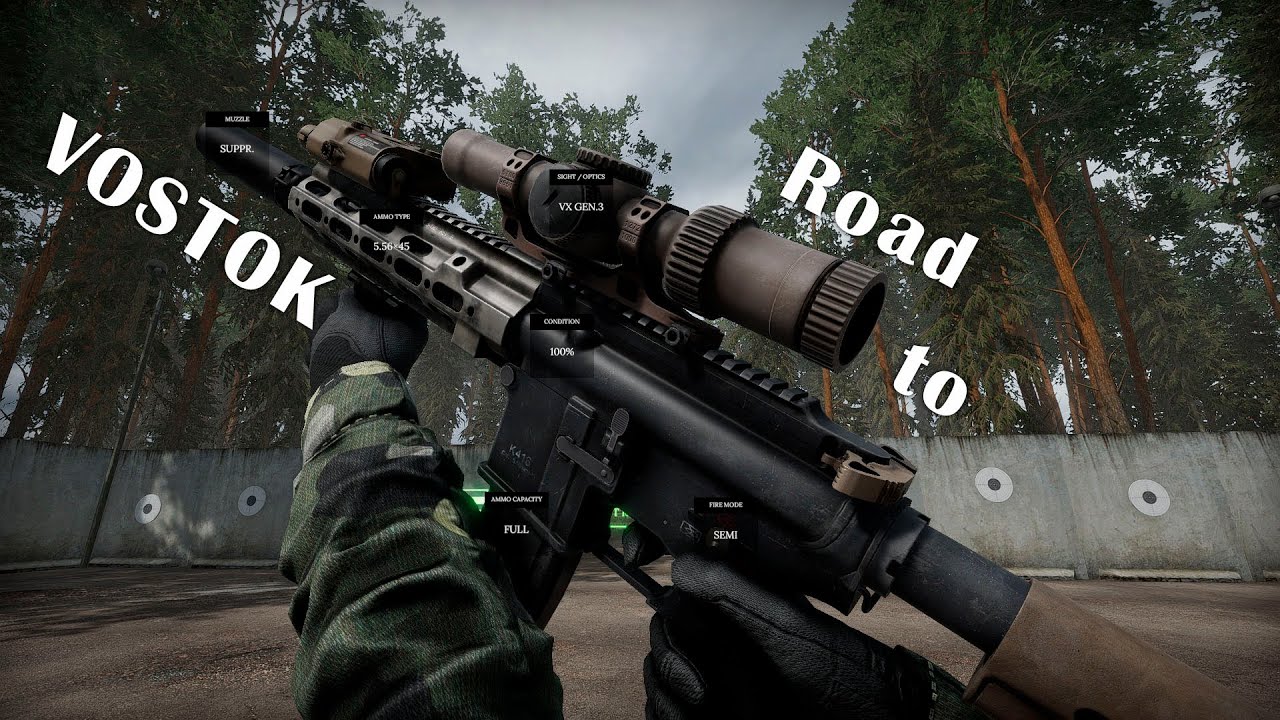 Road To Vostok (Demo) - All Weapons