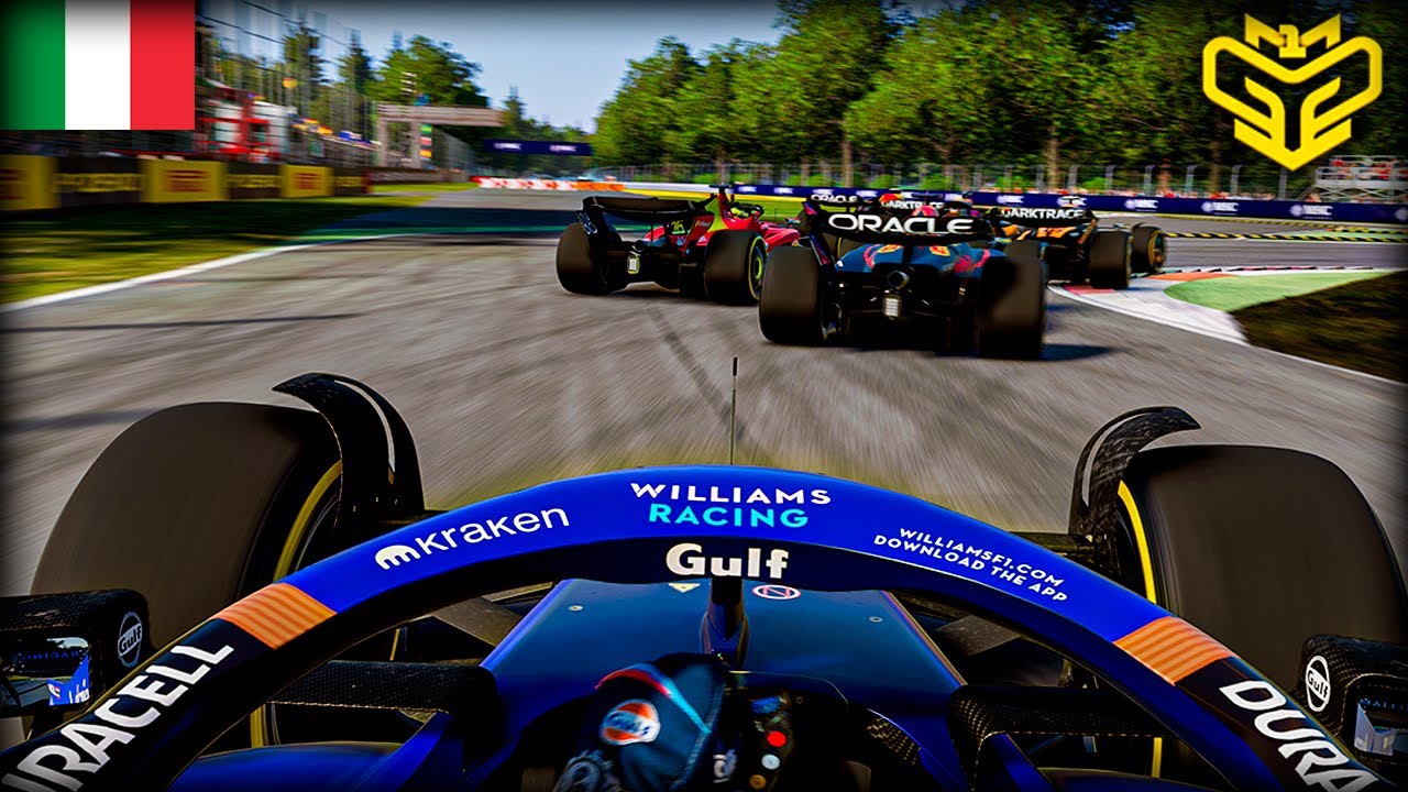 DUPLA HIST&Oacute;RICA!!! - CAMPEONATOS MGP1 #1 - MONZA - F1 23 COMPETITIVO