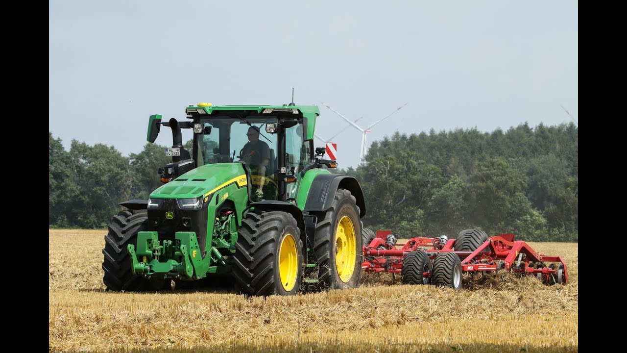 Bodenbearbeitung 2021: 8R370 & Horsch Cruiser 5 XL