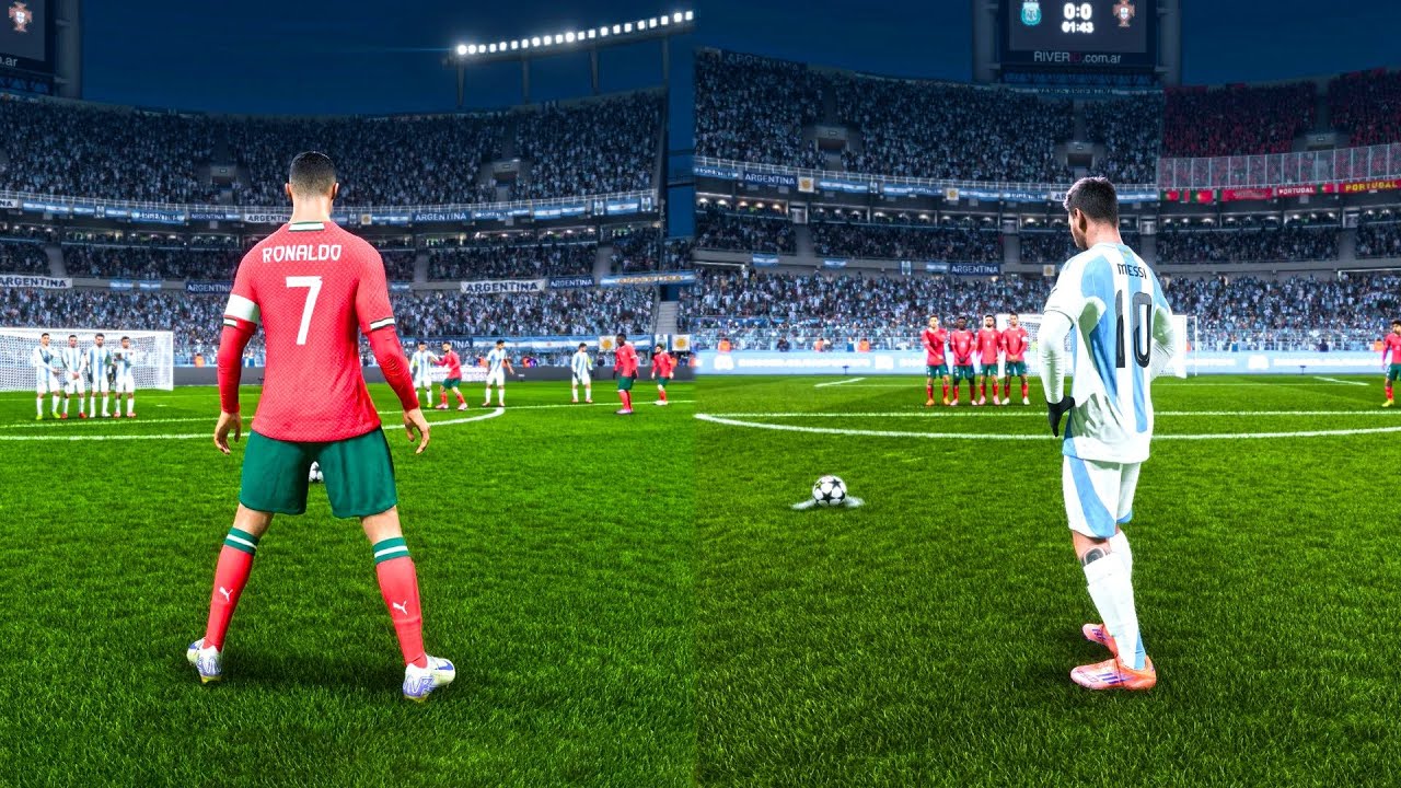 Cristiano Ronaldo vs Lionel Messi | Free Kicks From FIFA 2006 to 2026