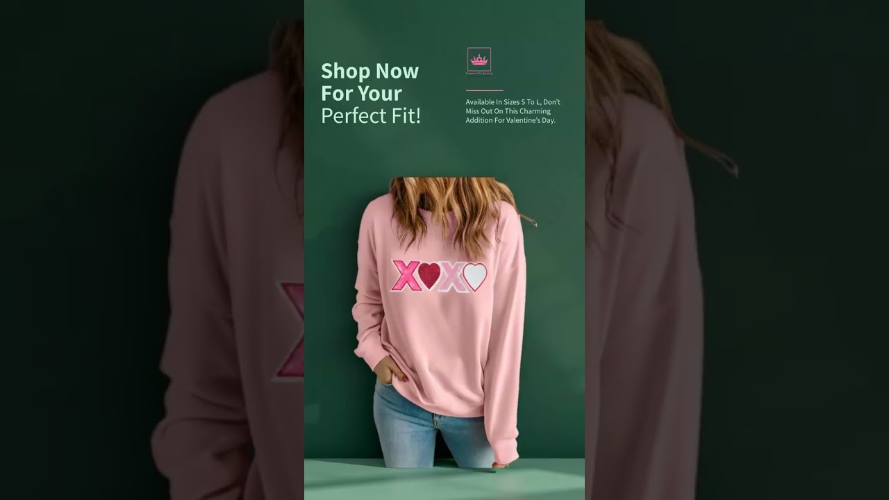 Celebrate Love with Our Valentine’s Sweatshirt!