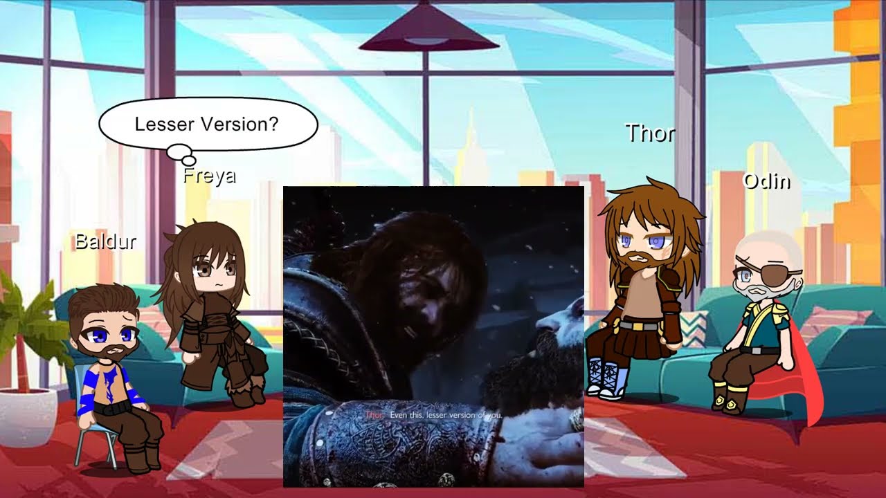 Norse Gods react to Kratos Part 3