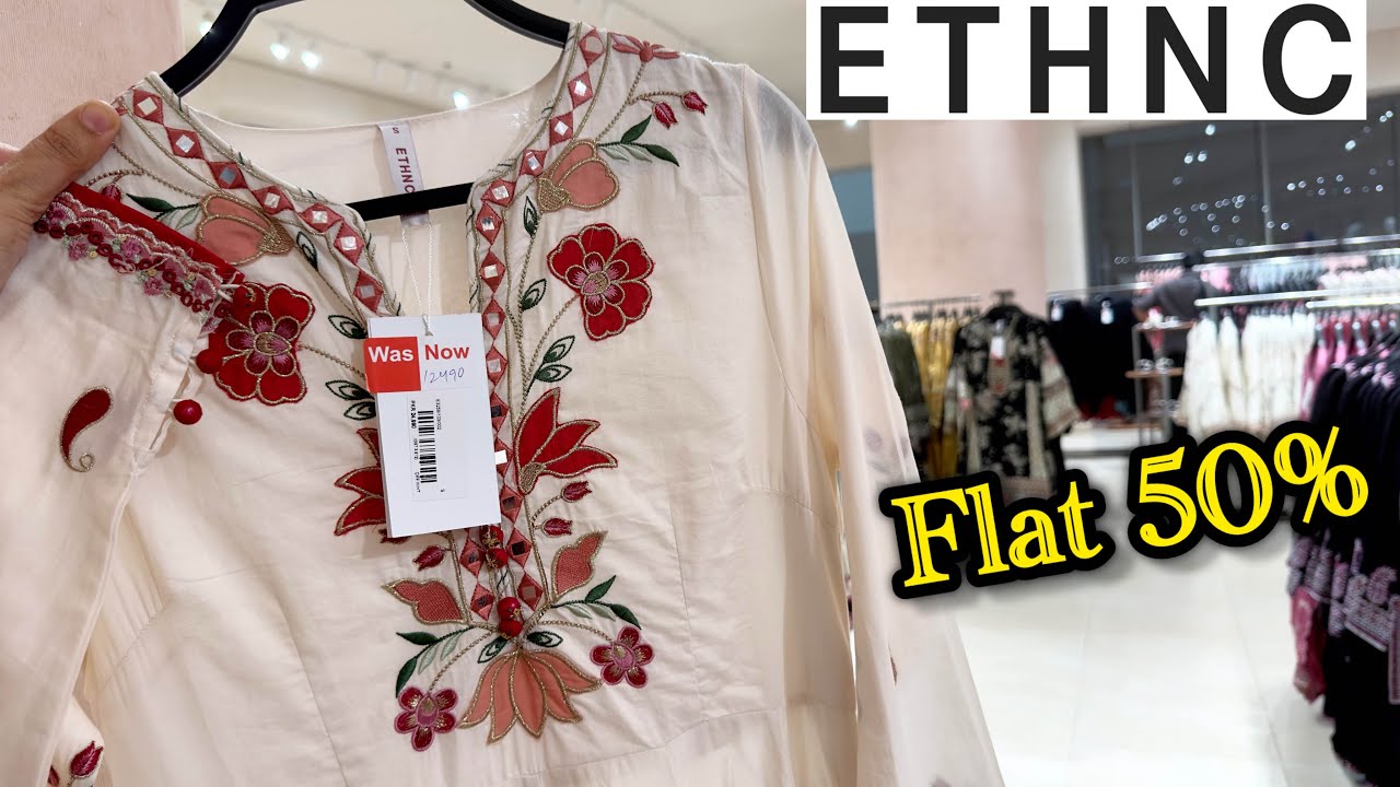 ETHNIC Flat 50% OFF 🔥 Ethnic Sale Today🔥 Hit Codes On Sale🔥