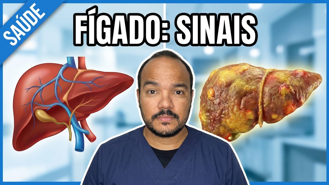 PRIMEIROS SINTOMAS DE PROBLEMAS NO FÍGADO!