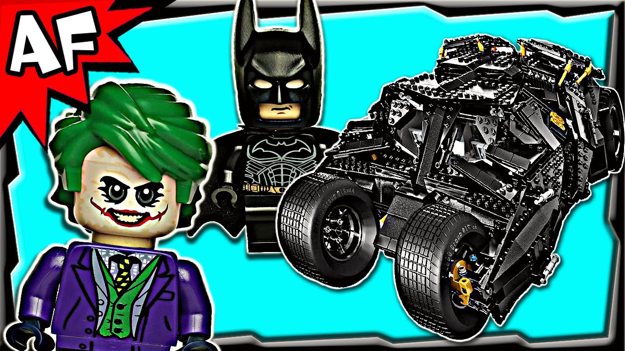 Batman TUMBLER UCS 76023 Lego DC Super Heroes Stop Motion Build Review