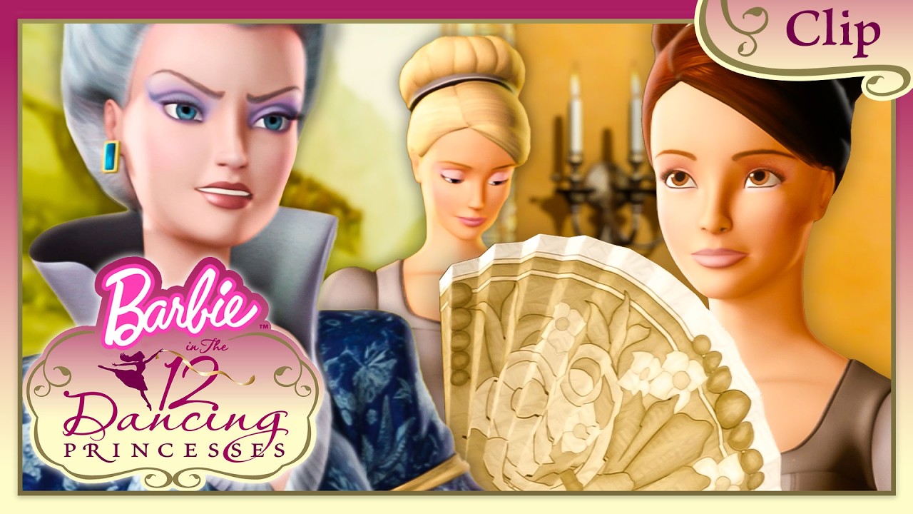 Princess Training Begins! | Barbie in The 12 Dancing Princesses | Movie Clip