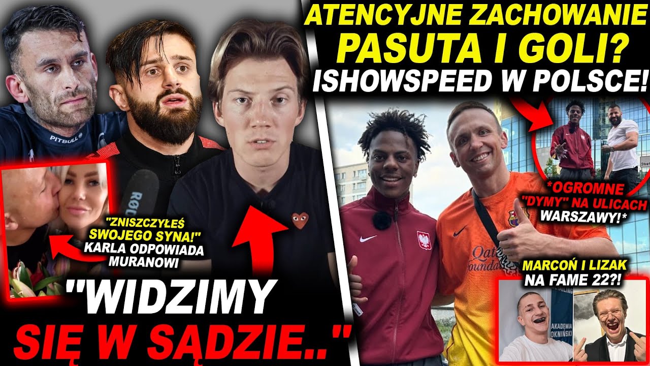 SZOK! POWAŻNE PROBLEMY FERRARIEGO - GROŻĄ MU DWA POZWY? (TAŃCULA, MURAŃSKI, ISHOWSPEED, PRIME)