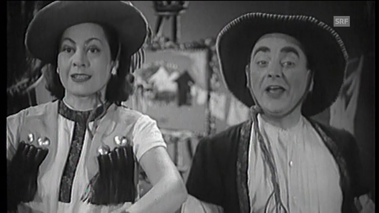 Ruedi Walter und Margrit Rainer - Jodel vom B&auml;rg | Sonderprogramm Mustermesse 1952 | Comedy | SRF