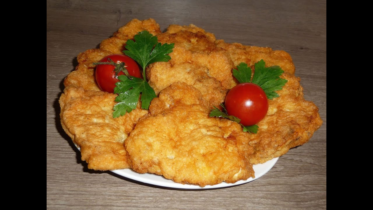 Куриные отбивные Пушистые.Очень вкусные.