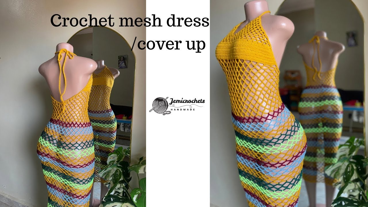 Step by Step Crochet Maxi Dress 🌸 | Beginner Friendly