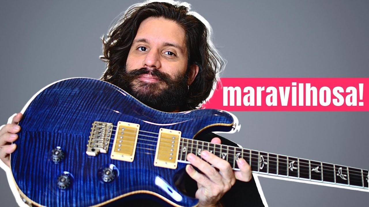 MELHOR GUITARRA que já toquei! | PRS Custom 24 - 25th Anniversary