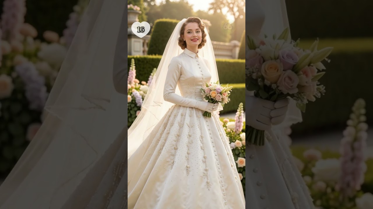 31 Breathtaking 1950s Wedding Dresses 👰&zwj;♀️✨