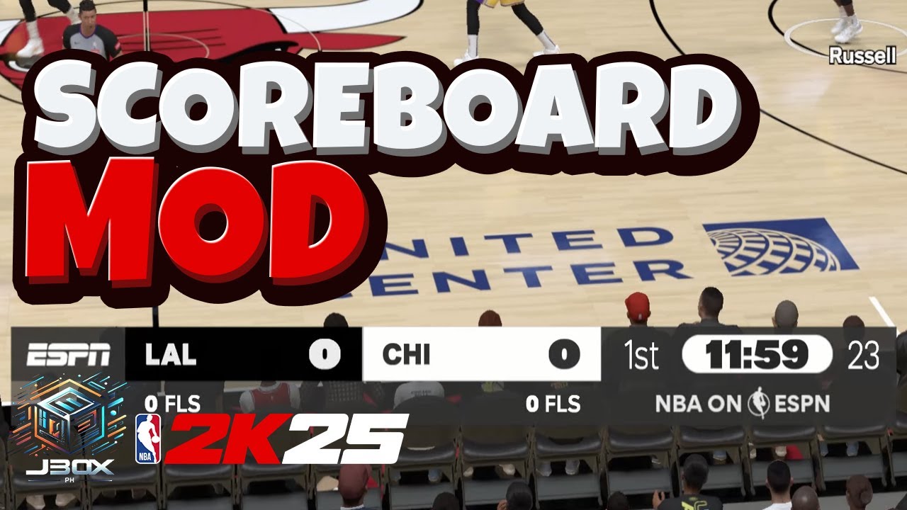 Как установить мод табло | NBA 2K25