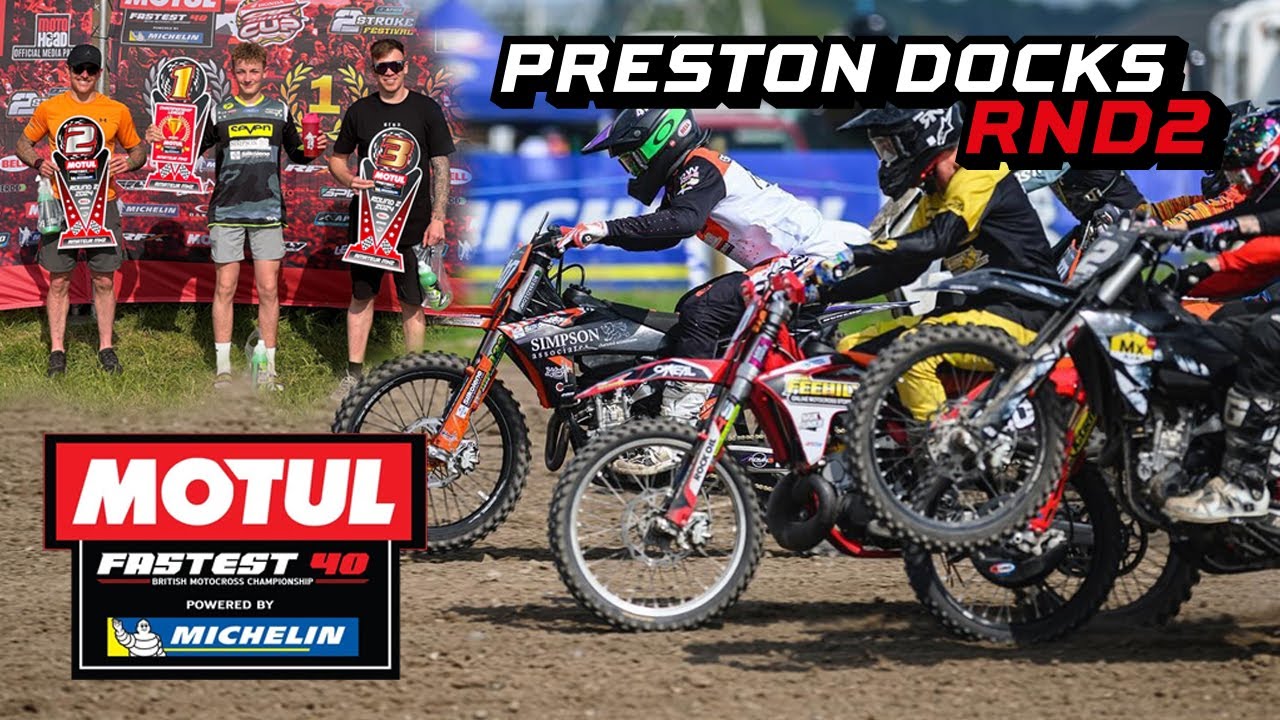 Preston Docks MX Fastest 40 Round 2