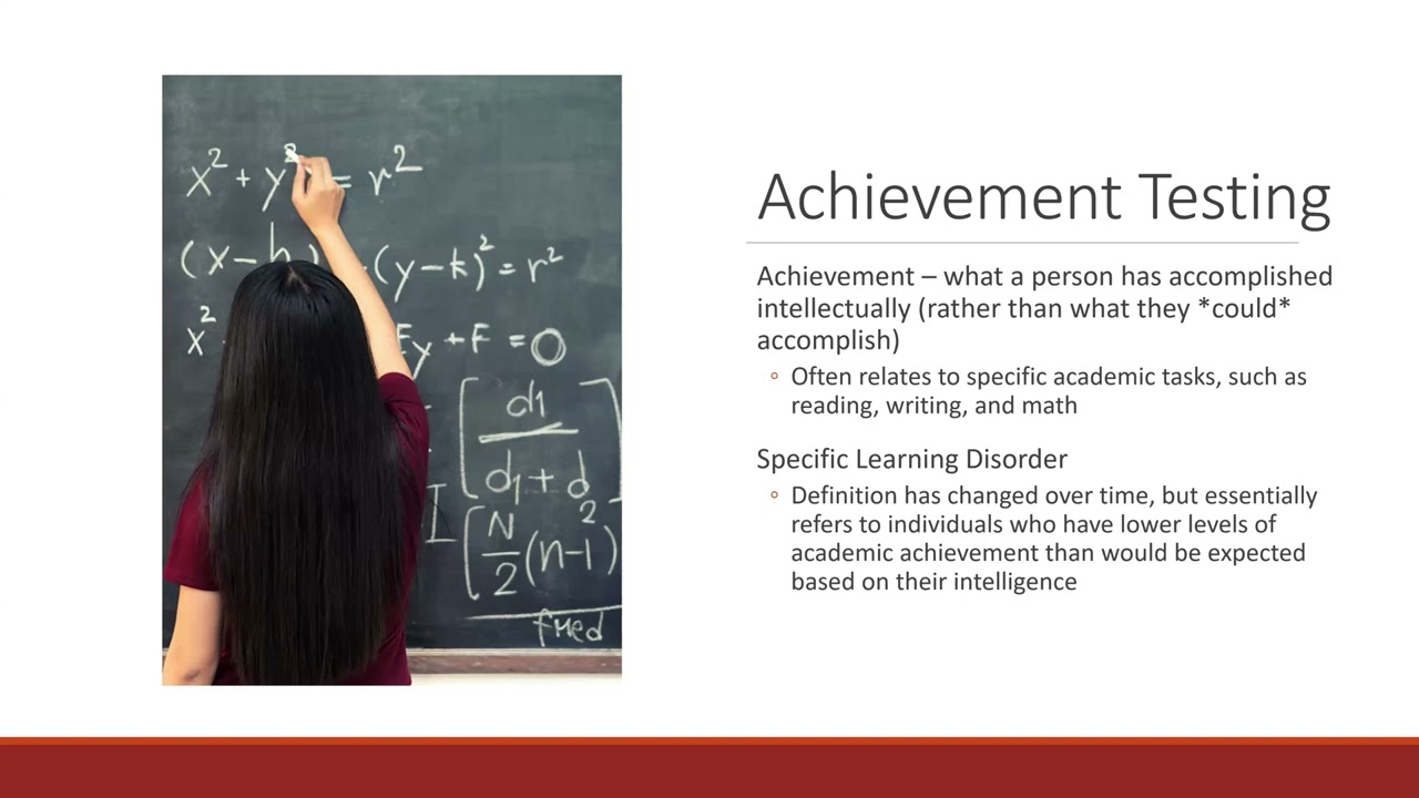 Intellectual & Neuropsychological Assessment