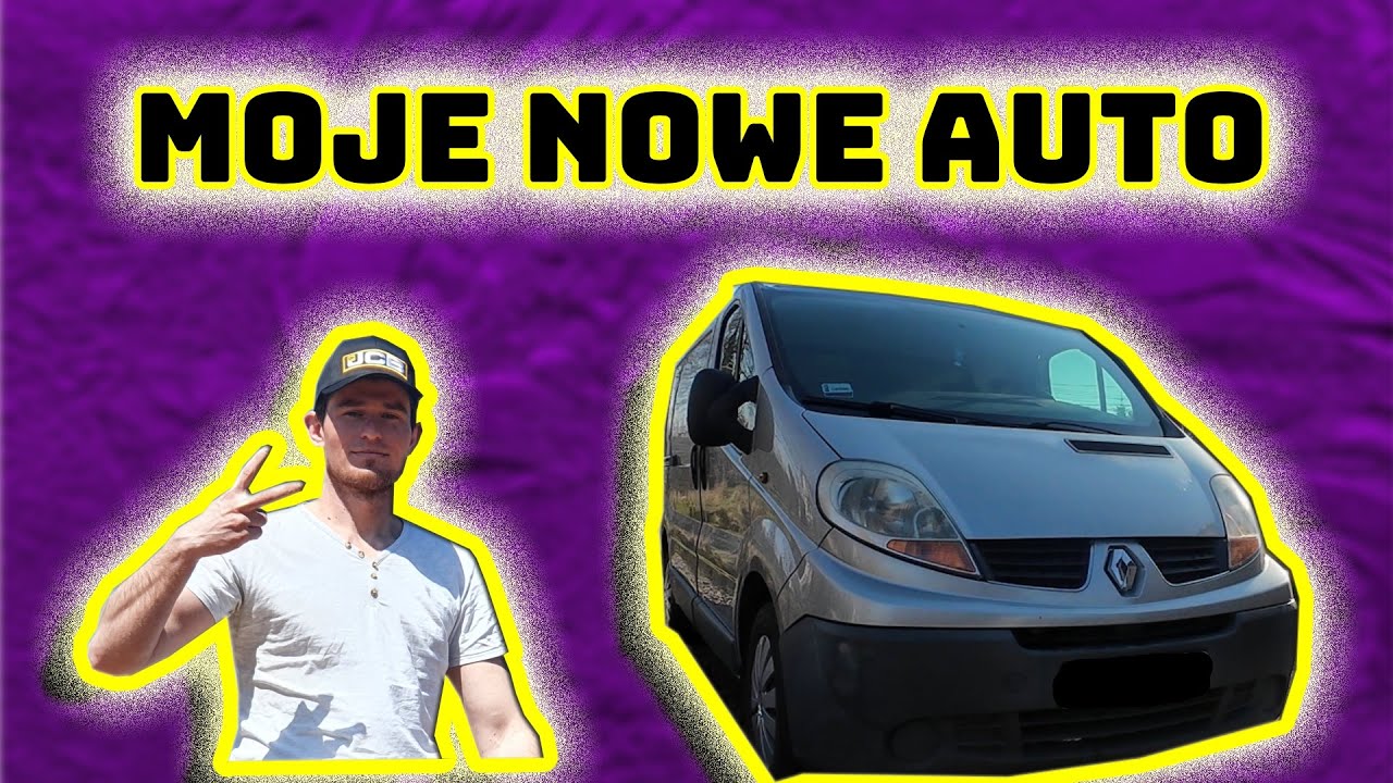 Renault Trafic II moje nowe auto (wymiana świec żarowych)